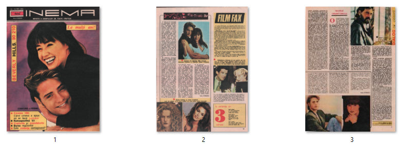 Beverly Hills, Jason Priestley, Shannen Doherty, Romanian magazine, Cover, DIGITAL LISTING, Instant Downloady