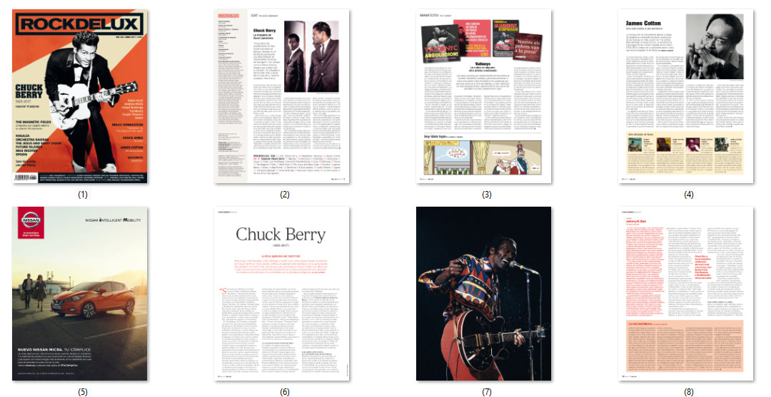 Chuck Berry, ENG magazine, Cover, DIGITAL LISTING, Instant Download