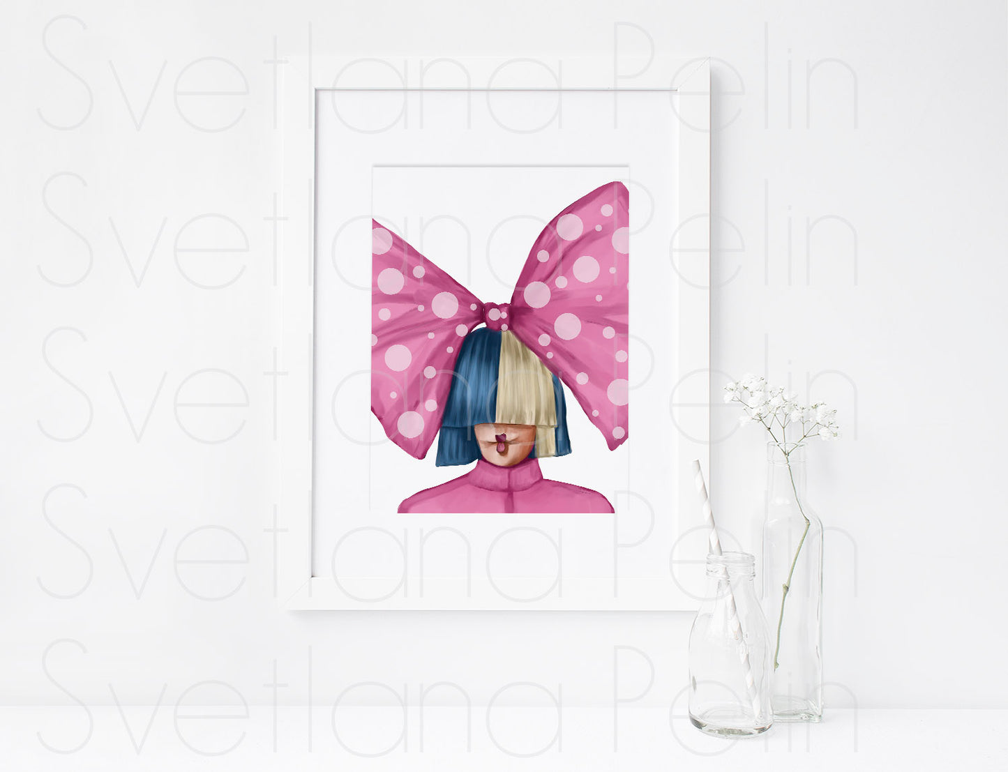 Sia, ART PRINT Signed by Artist