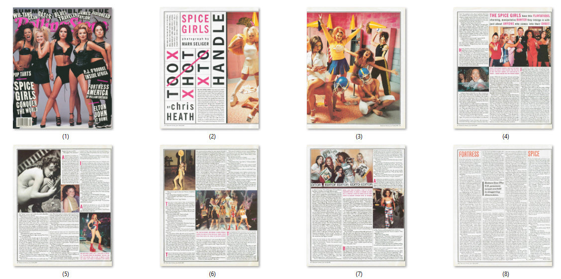 Spice, Geri, ENG magazine, Cover, DIGITAL LISTING, Instant Download