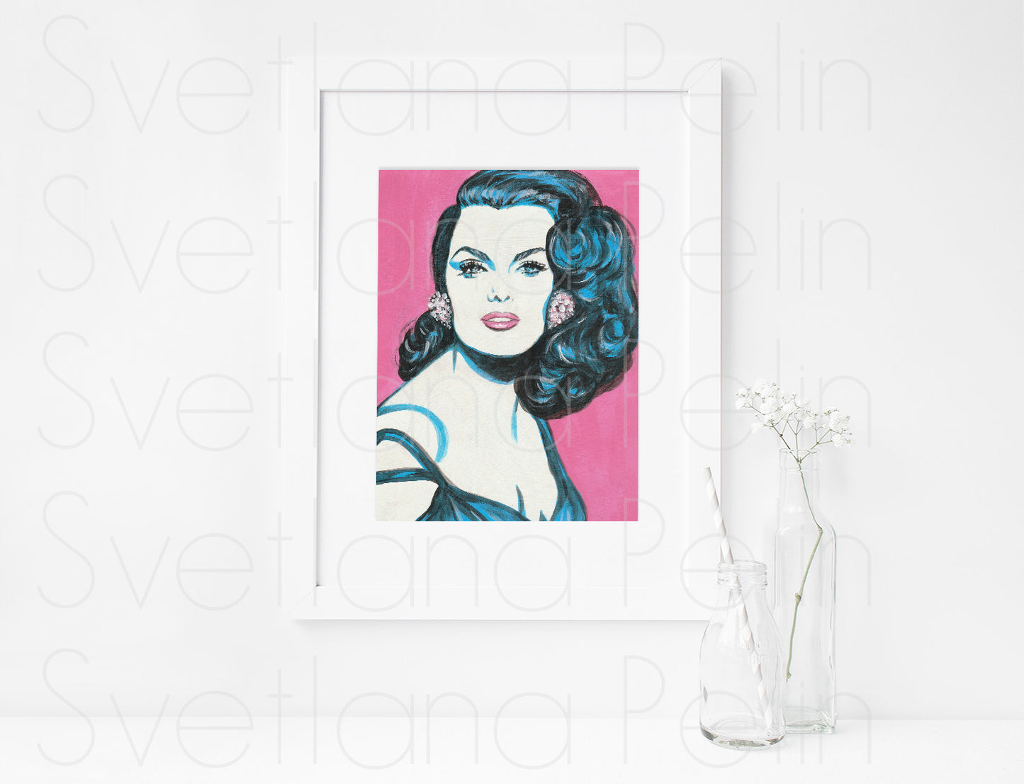 Jane Russell, ART PRINT Signed by Artist