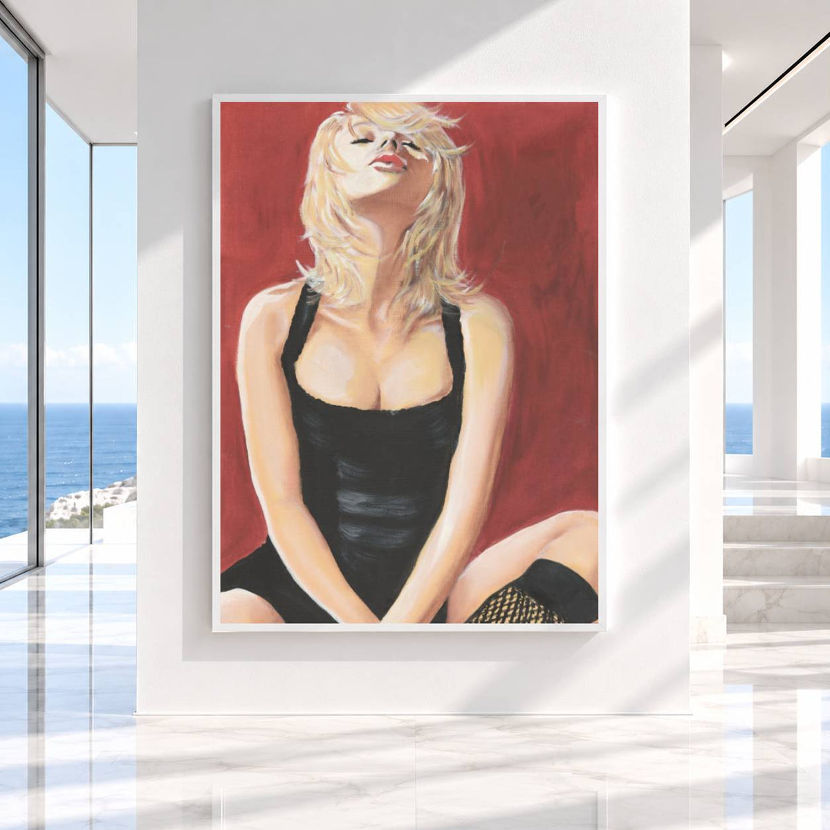 Scarlett Johansson | Framed Fine Art Print