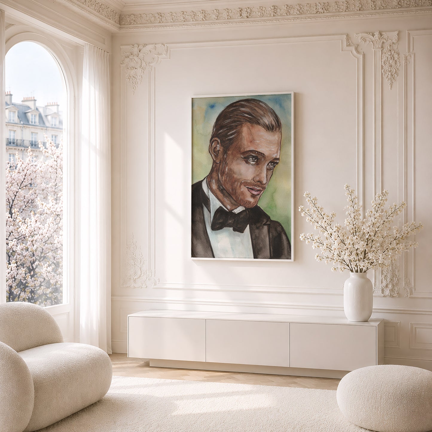 Kerem Bursin. Museum Framed Print
