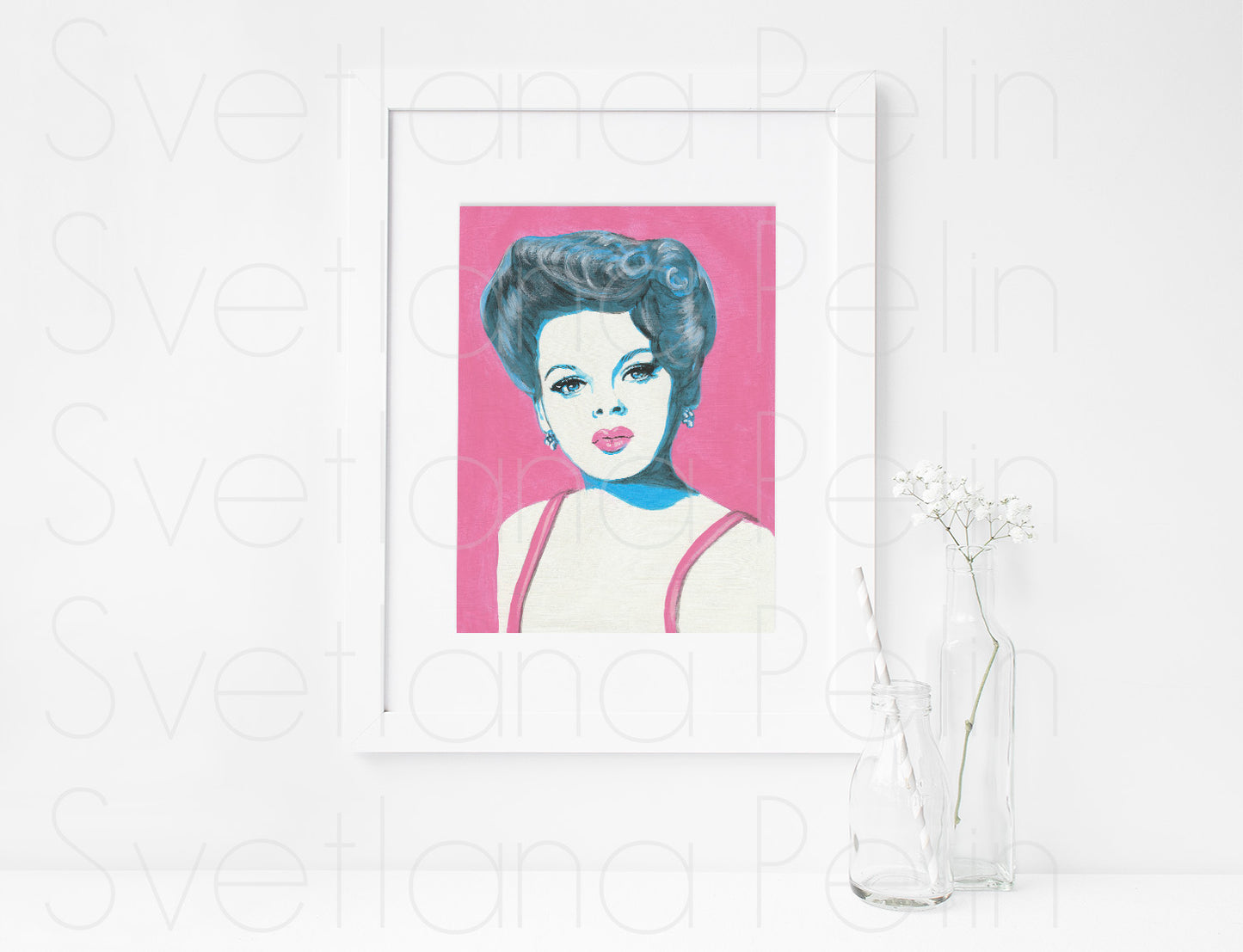 Judy Garland, ART PRINT Signed by Artist