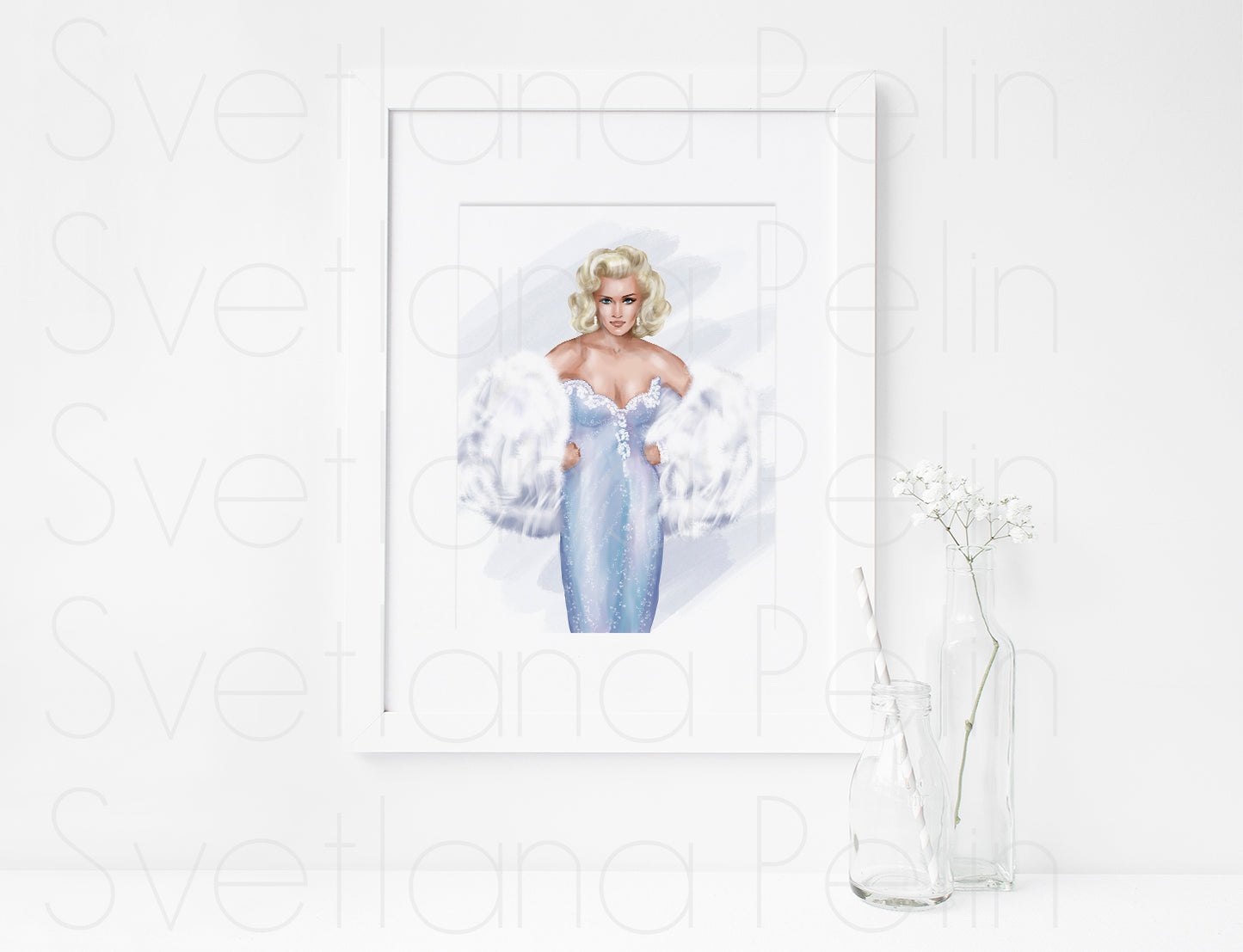 Madonna, ART PRINT Signed by Artist