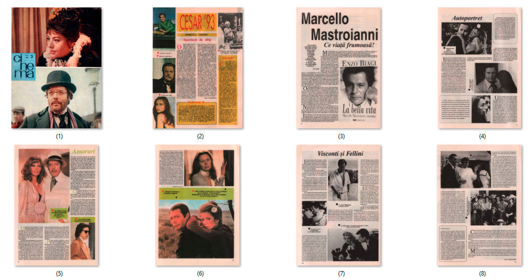 Marcello Mastroianni, Cover, DIGITAL LISTING, Instant Download