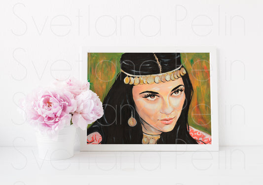 Svetlana Toma, Rada, Gypsies Go To Heaven, ART PRINT Signed by Artist