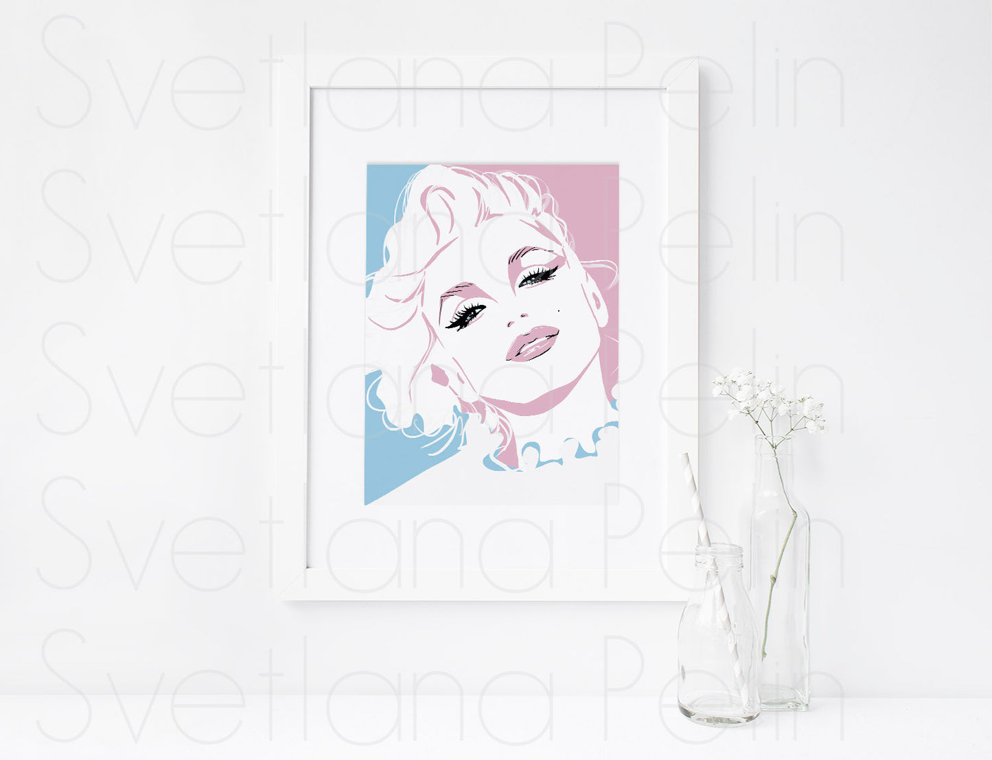 Marilyn Monroe, Milton Greene, ART PRINT Signed by Artist