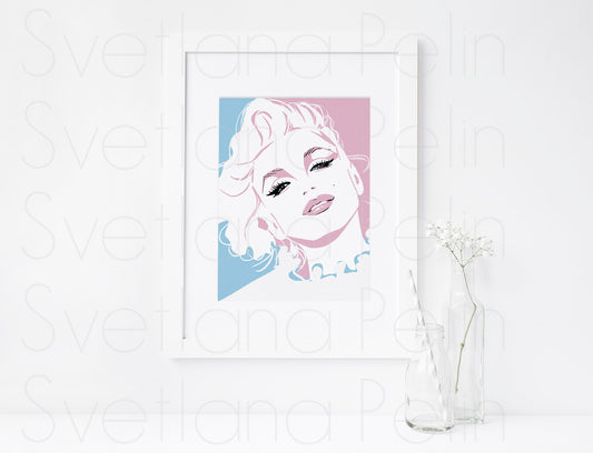 Marilyn Monroe, Milton Greene, ART PRINT Signed by Artist