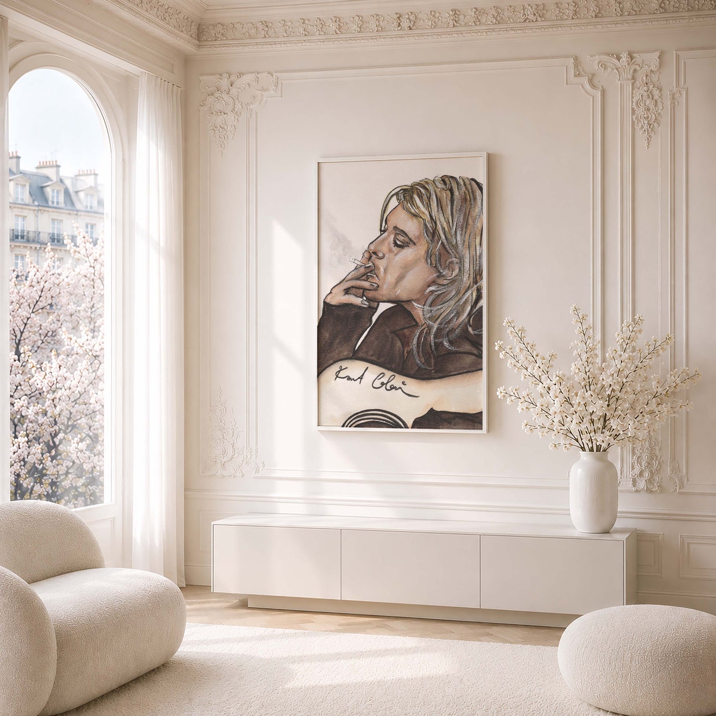 Kurt Cobain | Framed Fine Art Print