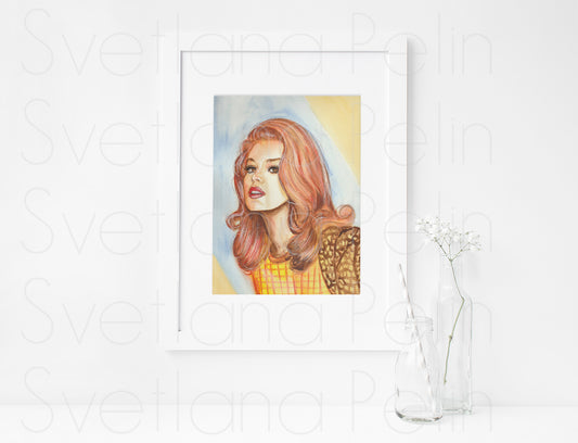 Ann-Margret, ART PRINT Signed by Artist