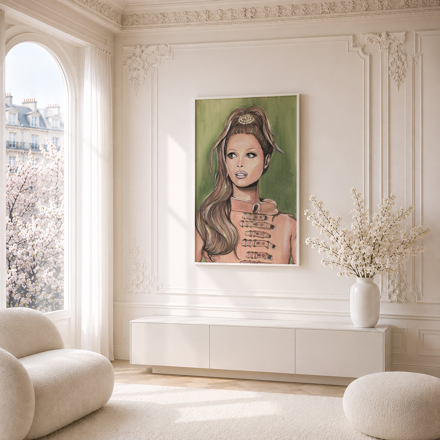 Christy Turlington | Framed Fine Art Print