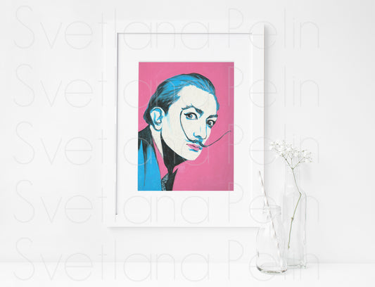 Salvador Dali, ART PRINT Signed by Artist