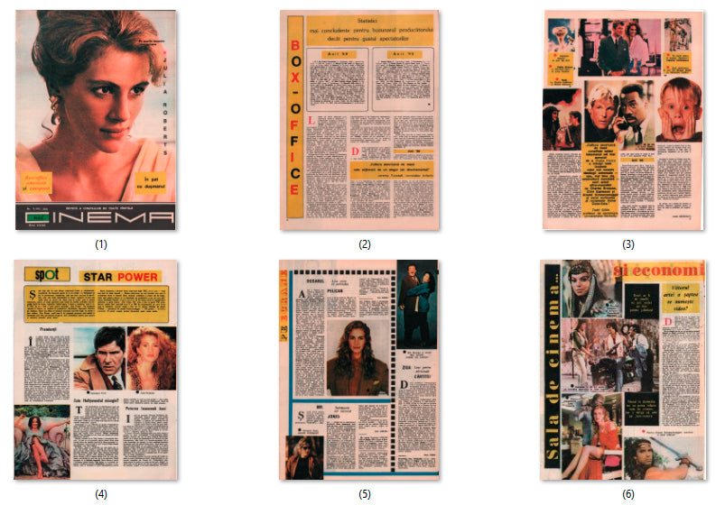 Julia Roberts, Romanian magazine, Cover, DIGITAL LISTING, Instant Downloady