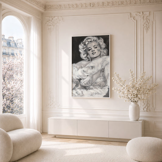 Marilyn Monroe. Museum Framed Print