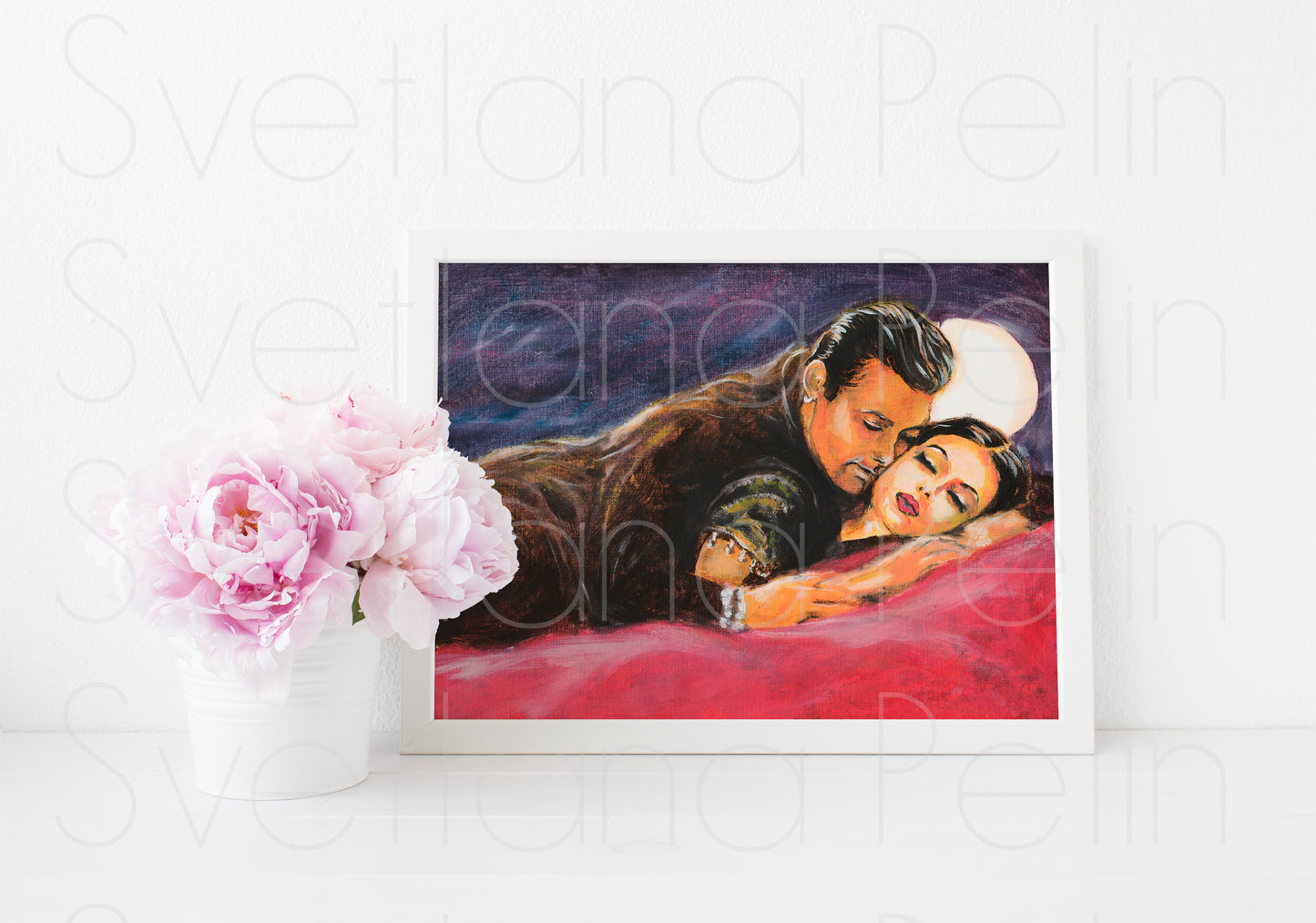 Aishwarya Rai, Salman Khan, ART PRINT Signed by Artist