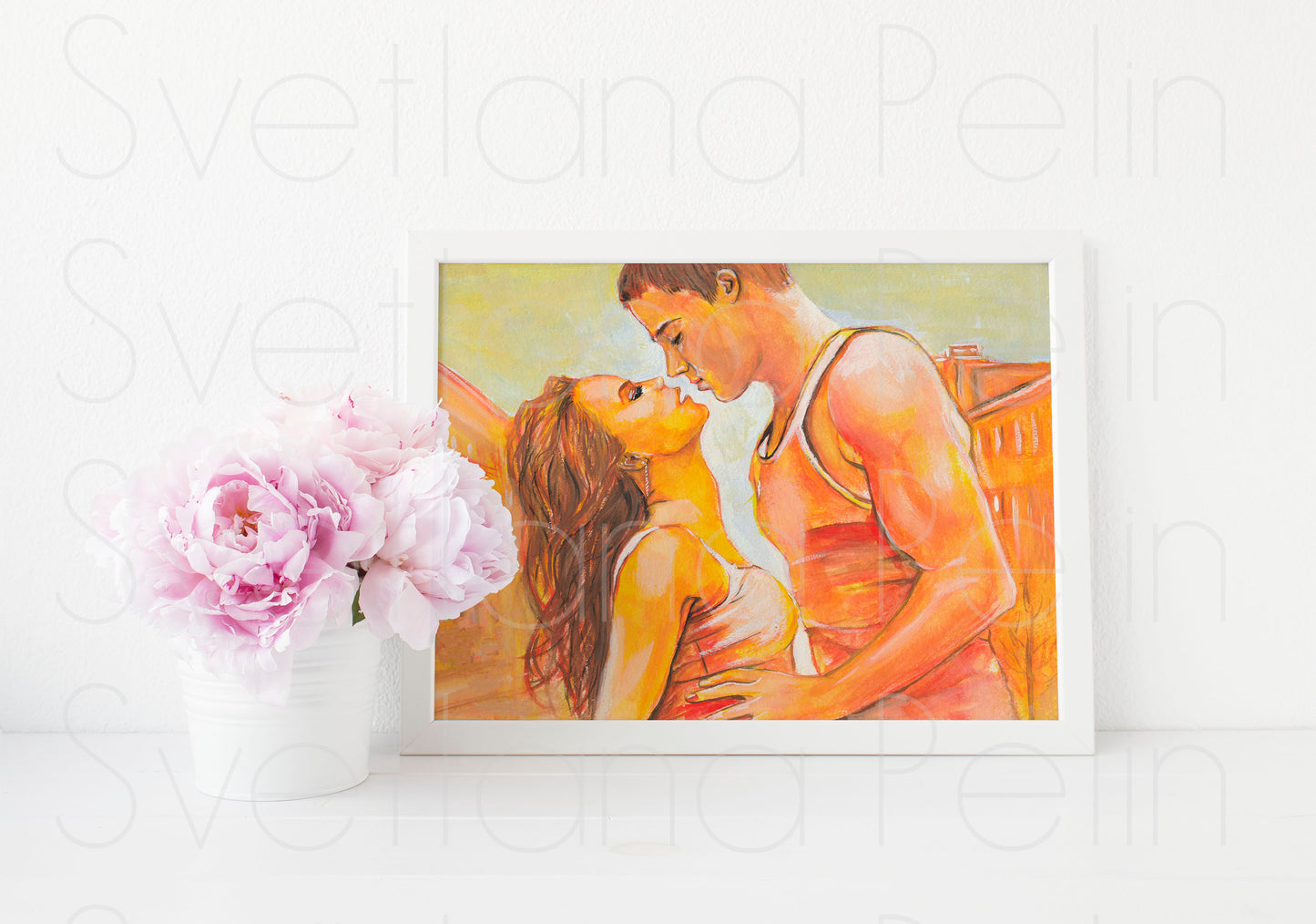 Channing Tatum, Jenna Dewan, ART PRINT Signed by Artist