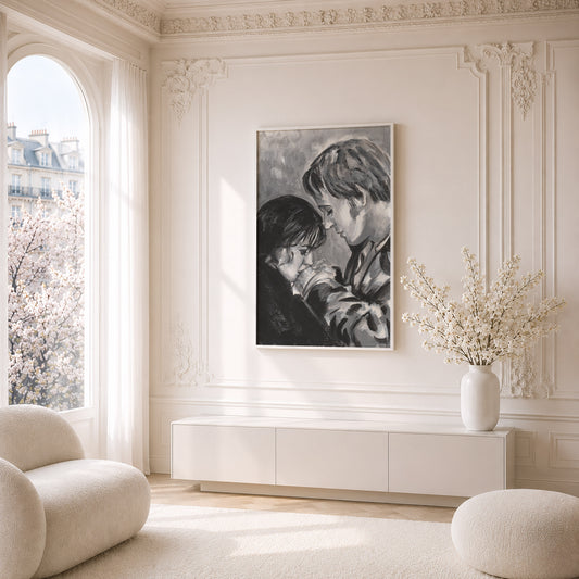 Keira Knightley and Matthew Macfadyen in Pride & Prejudice | Framed Fine Art Print