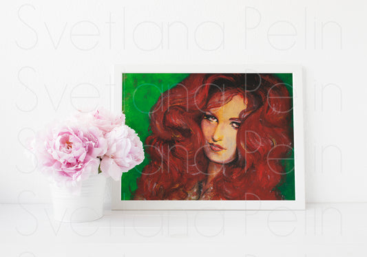 Dalida, ART PRINT Signed by Artist