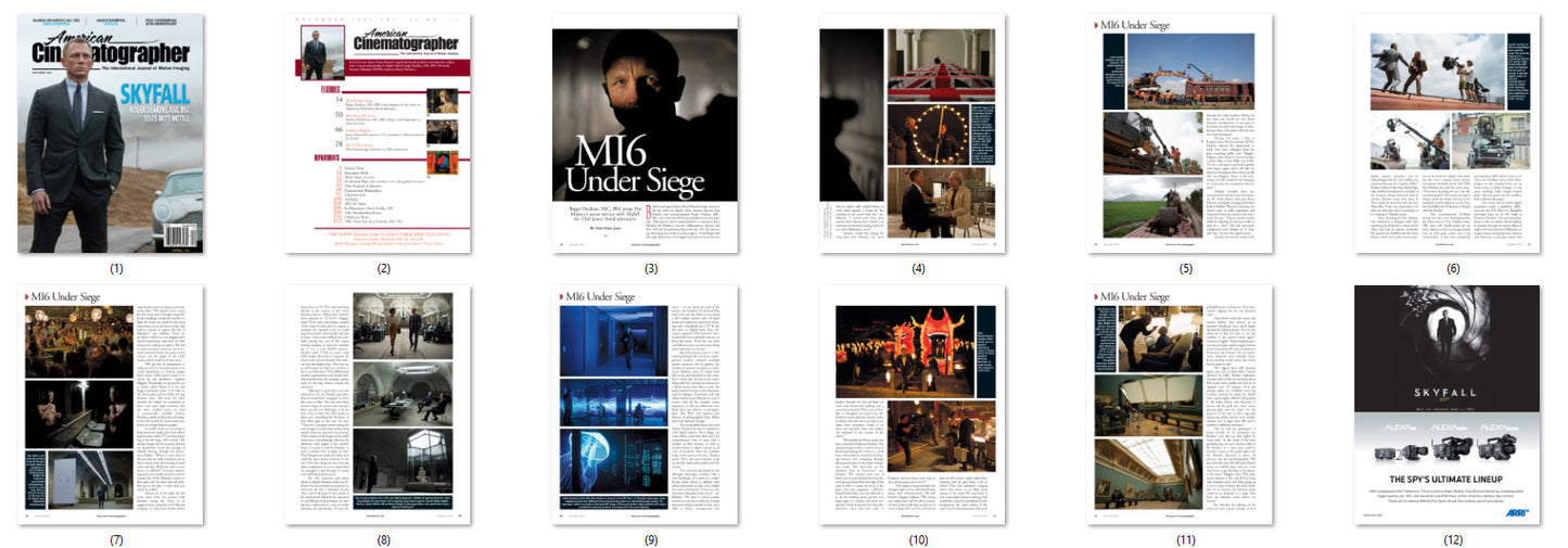 Daniel Craig, 2 English magazines, Cover, DIGITAL Instant Download