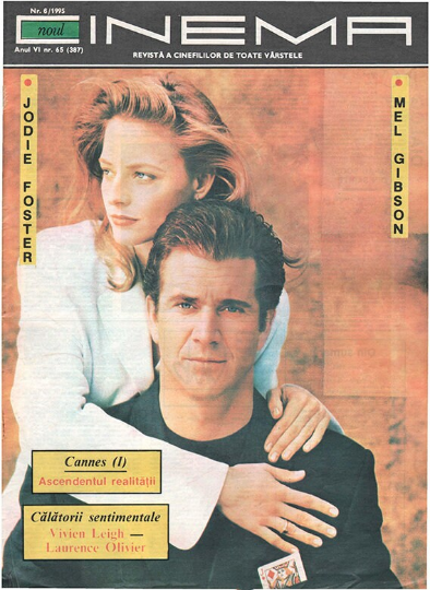 Jodie Foster, Mel Gibson, Romanian magazine, Cover, DIGITAL LISTING, Instant Downloady