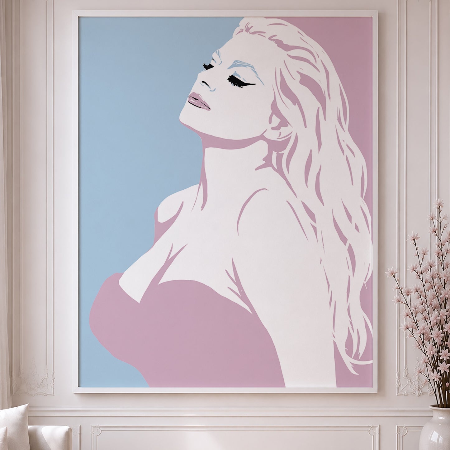 Anita Ekberg in La Dolce Vita. Museum Framed Print