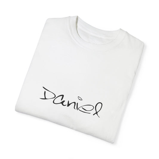 Daniel, Man, Boy, Name, Unisex Garment-Dyed T-shirt