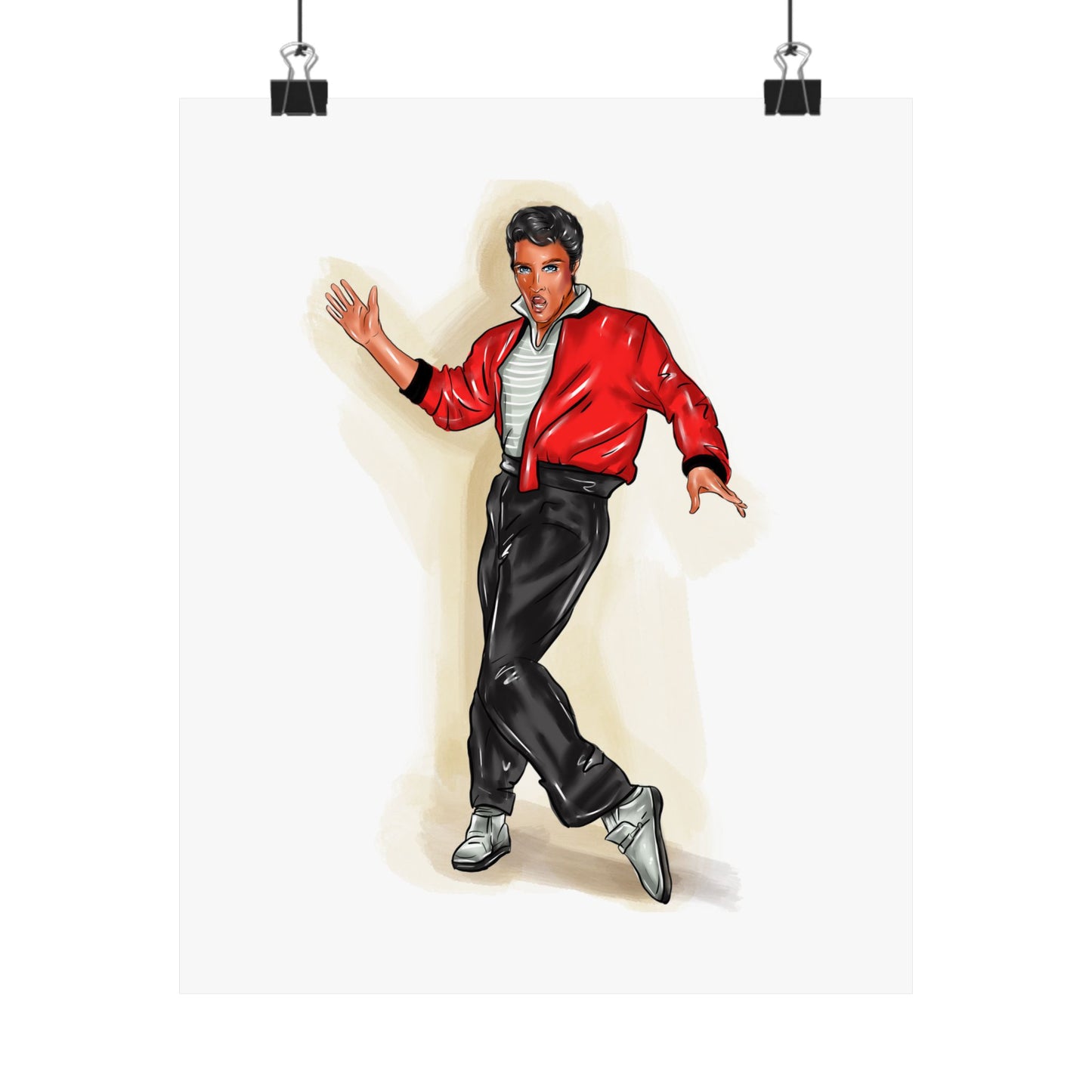 Elvis, Matte Vertical Posters