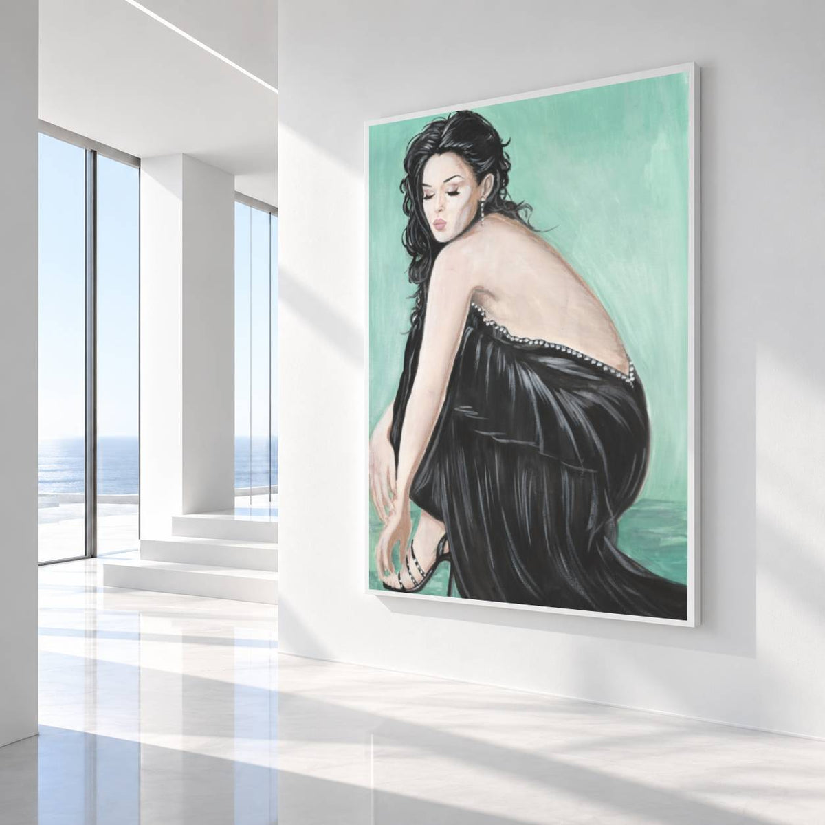 Monica Bellucci | Framed Fine Art Print