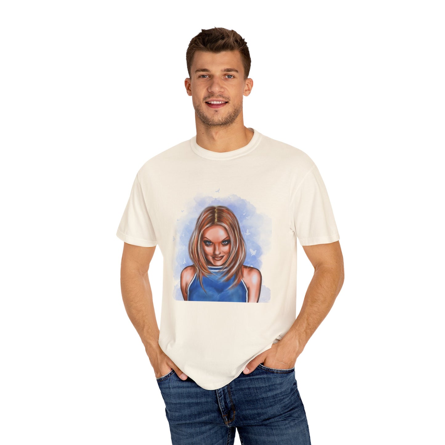 Geri, Unisex Garment-Dyed T-shirt