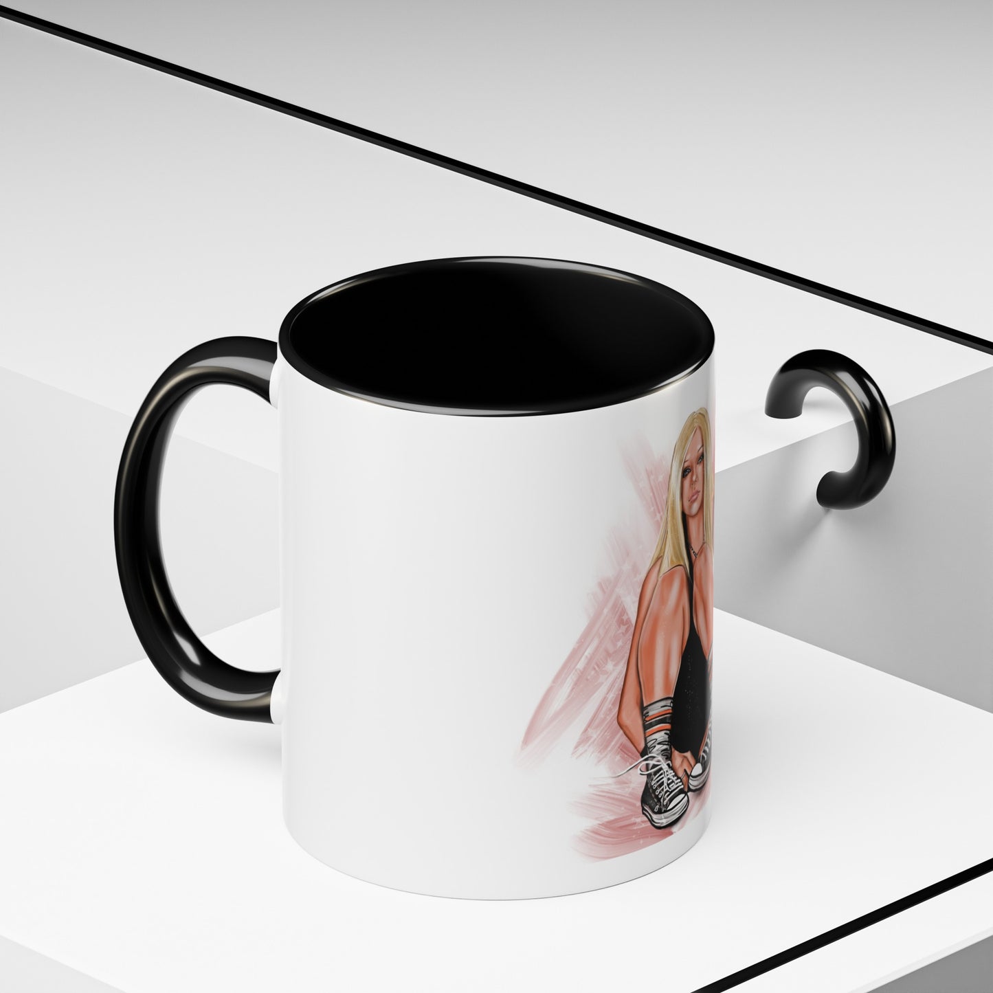 Avril, Accent Coffee Mug (11, 15oz)