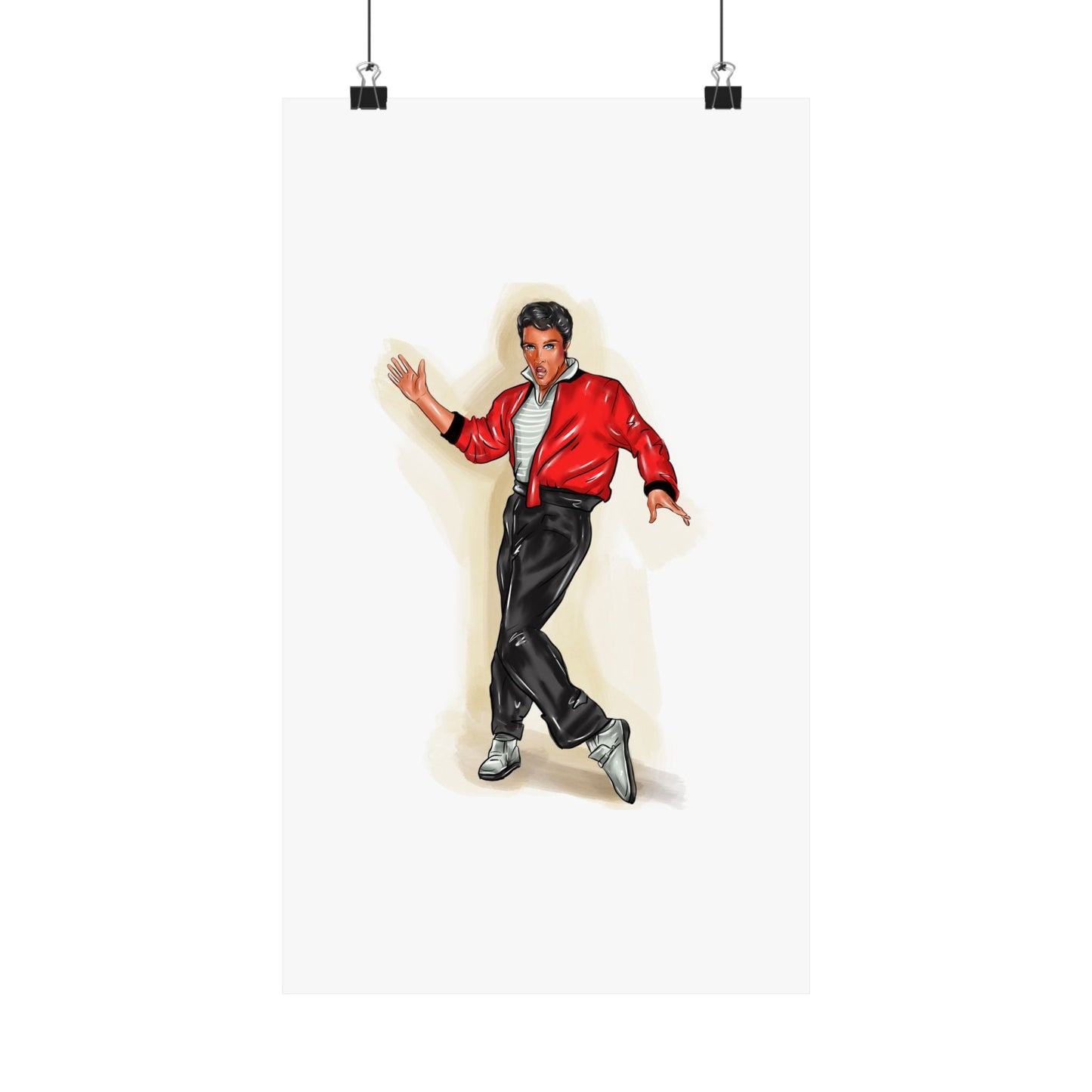 Elvis, Matte Vertical Posters