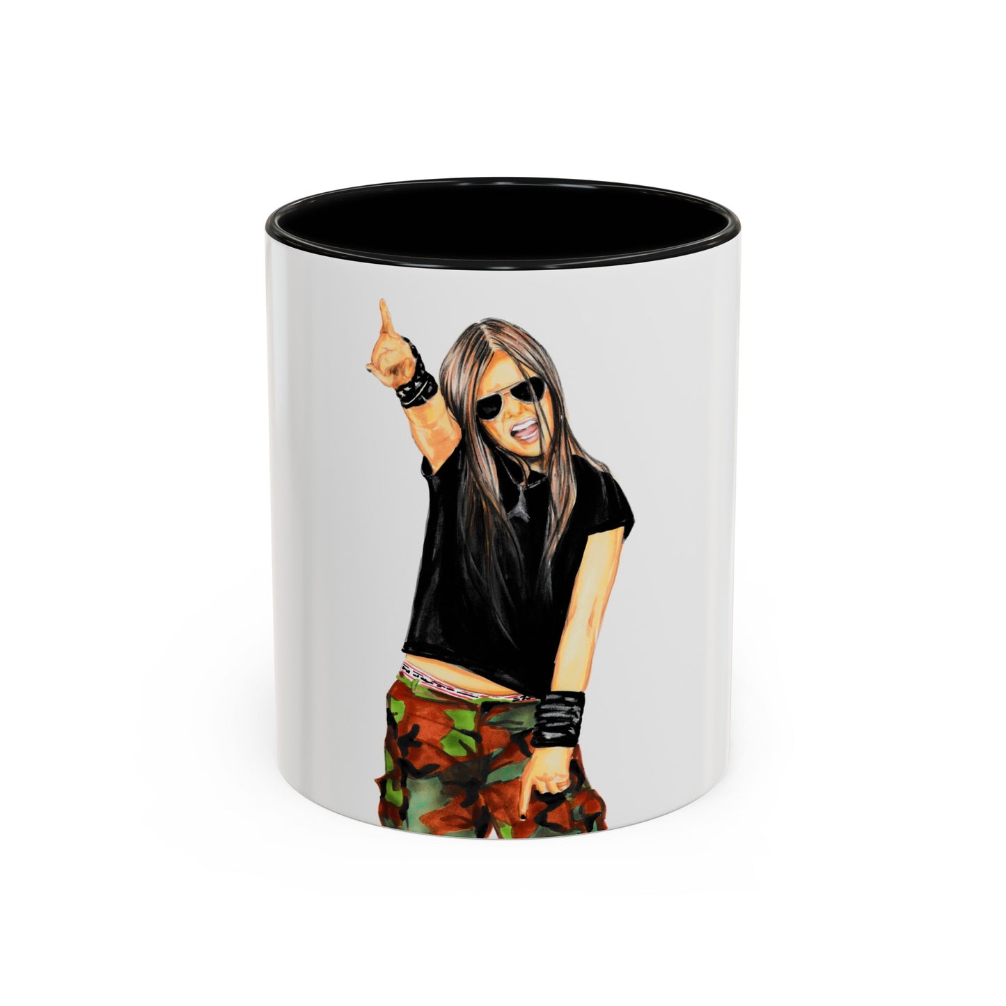 Avril, Accent Coffee Mug (11, 15oz)