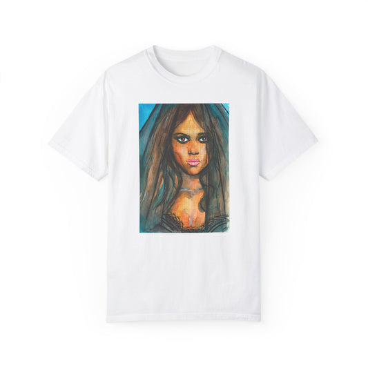 Jenna Ortega, Unisex Garment-Dyed T-shirt