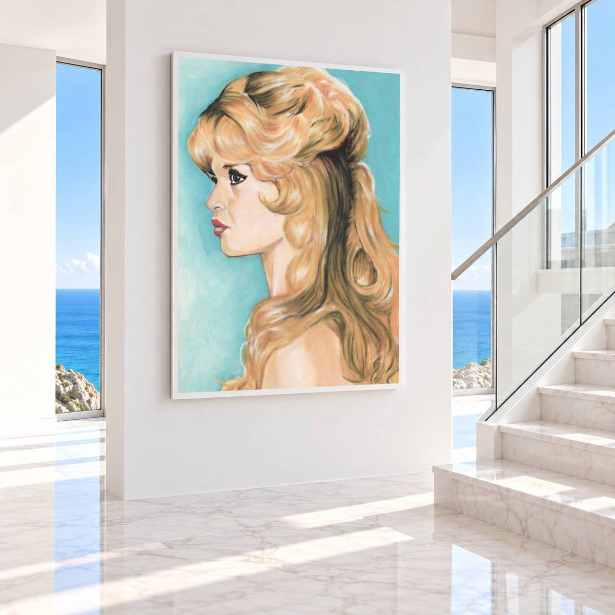 Brigitte Bardot | Framed Fine Art Print