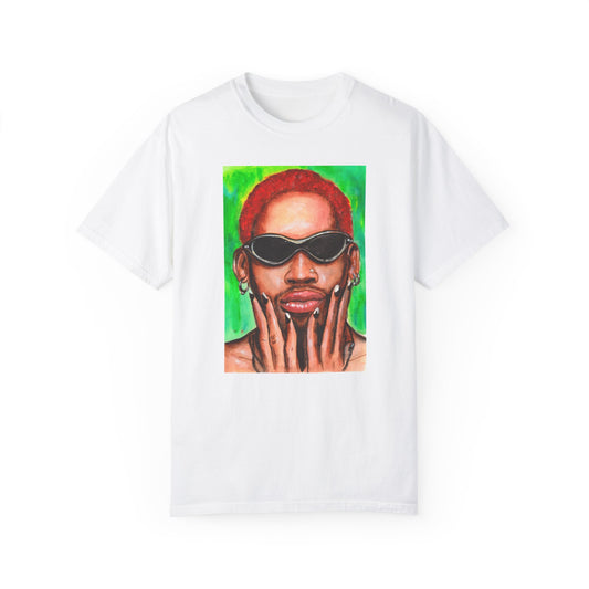 Dennis Rodman, Unisex Garment-Dyed T-shirt