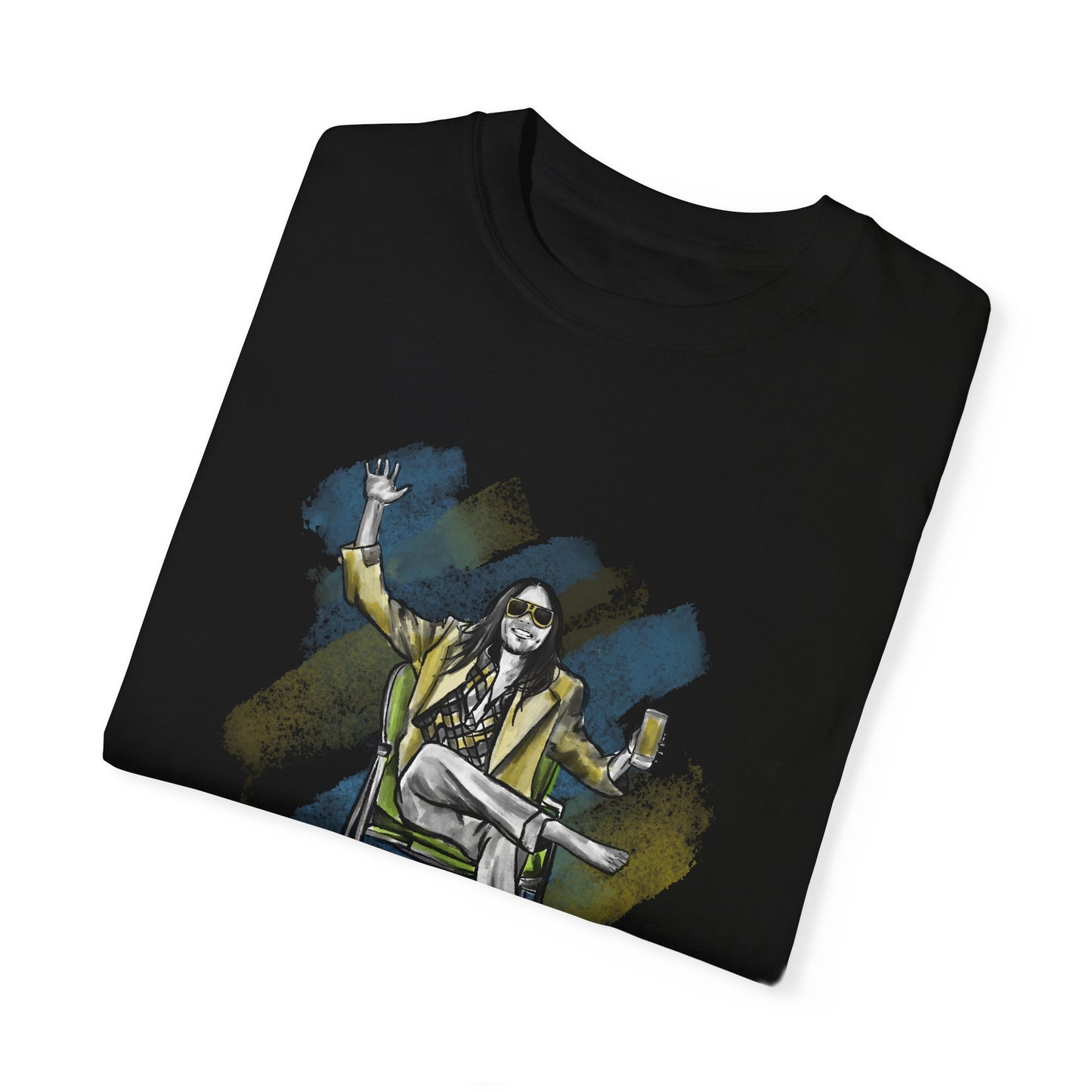 Neil Young, Unisex Garment-Dyed T-shirt