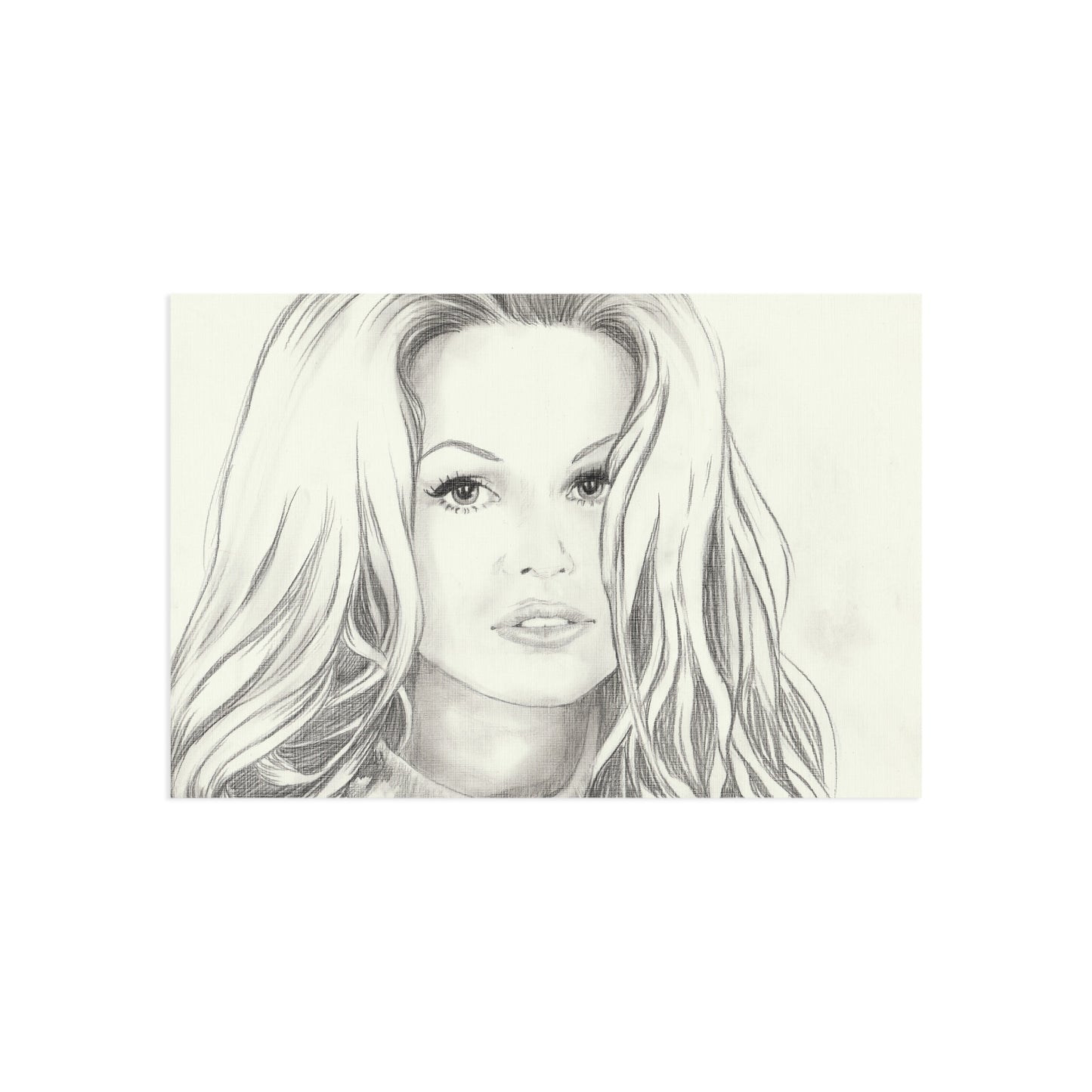 Pamela Anderson, Fine Art Postcards