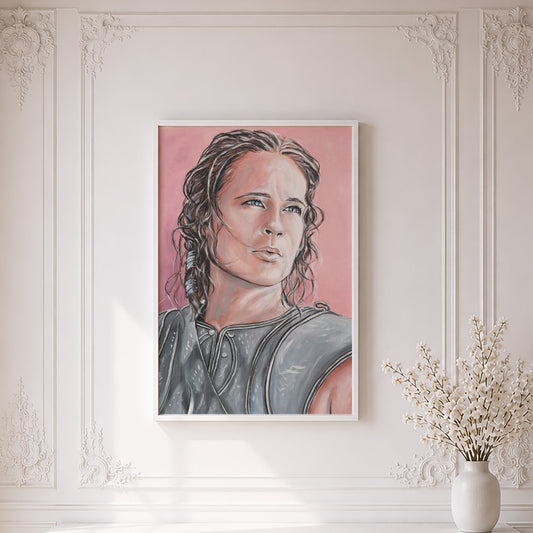 Brad Pitt as Achilles in Troy | Framed Fine Art Print