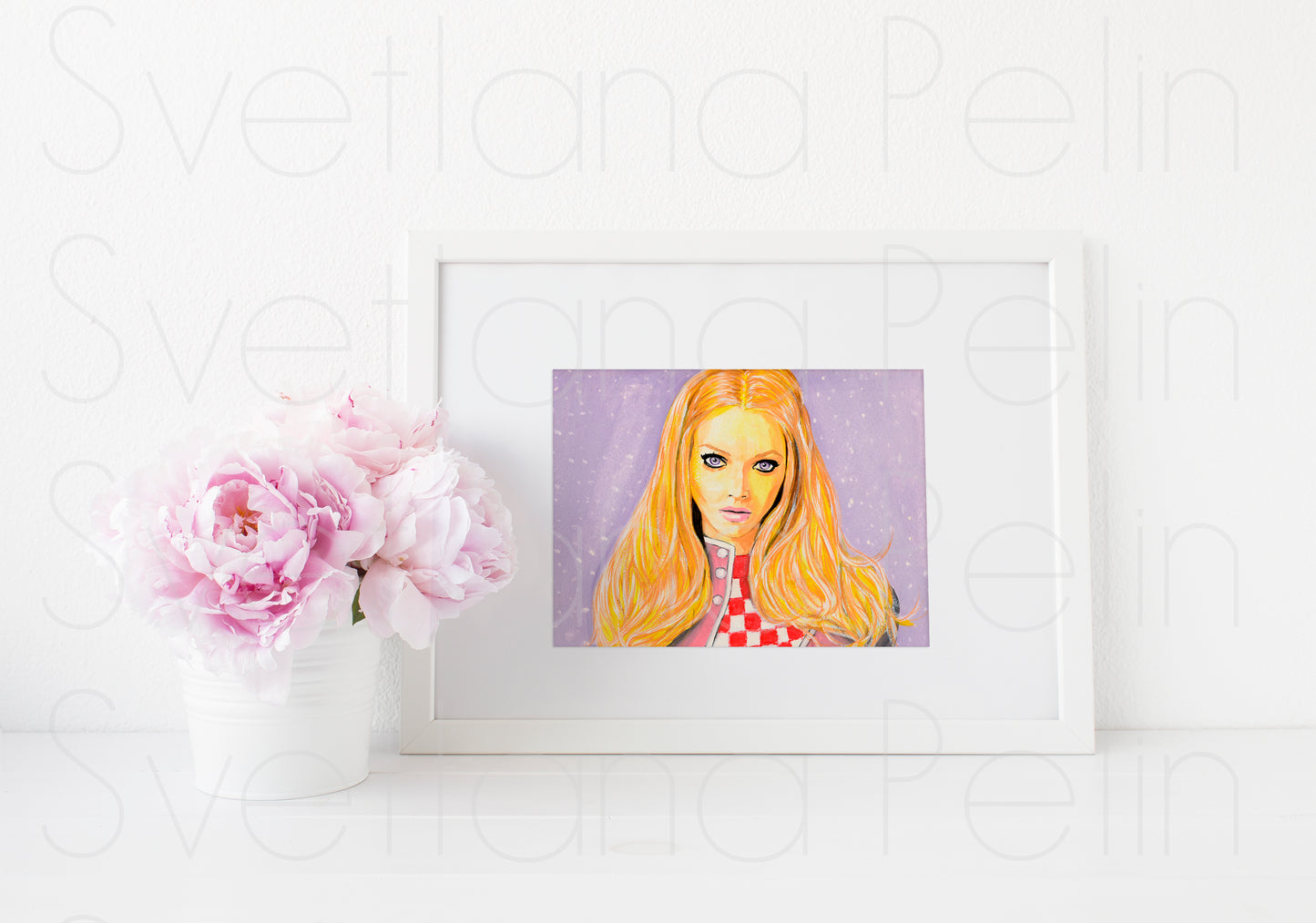 Amanda Seyfried, ART PRINT Signed by Artist