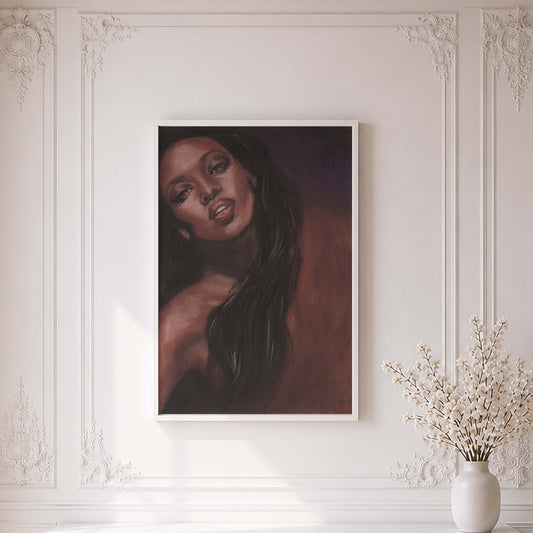 Naomi Campbell | Framed Fine Art Print