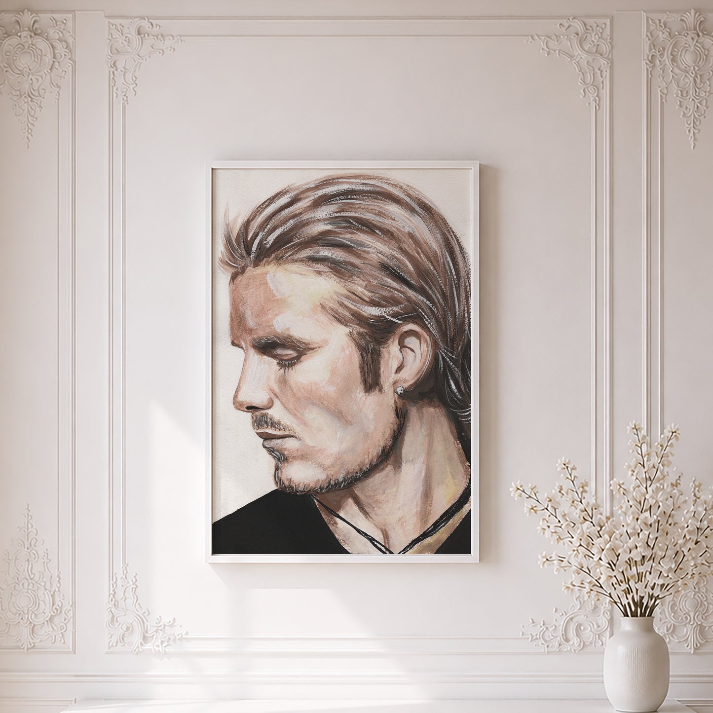 David Beckham | Framed Fine Art Print
