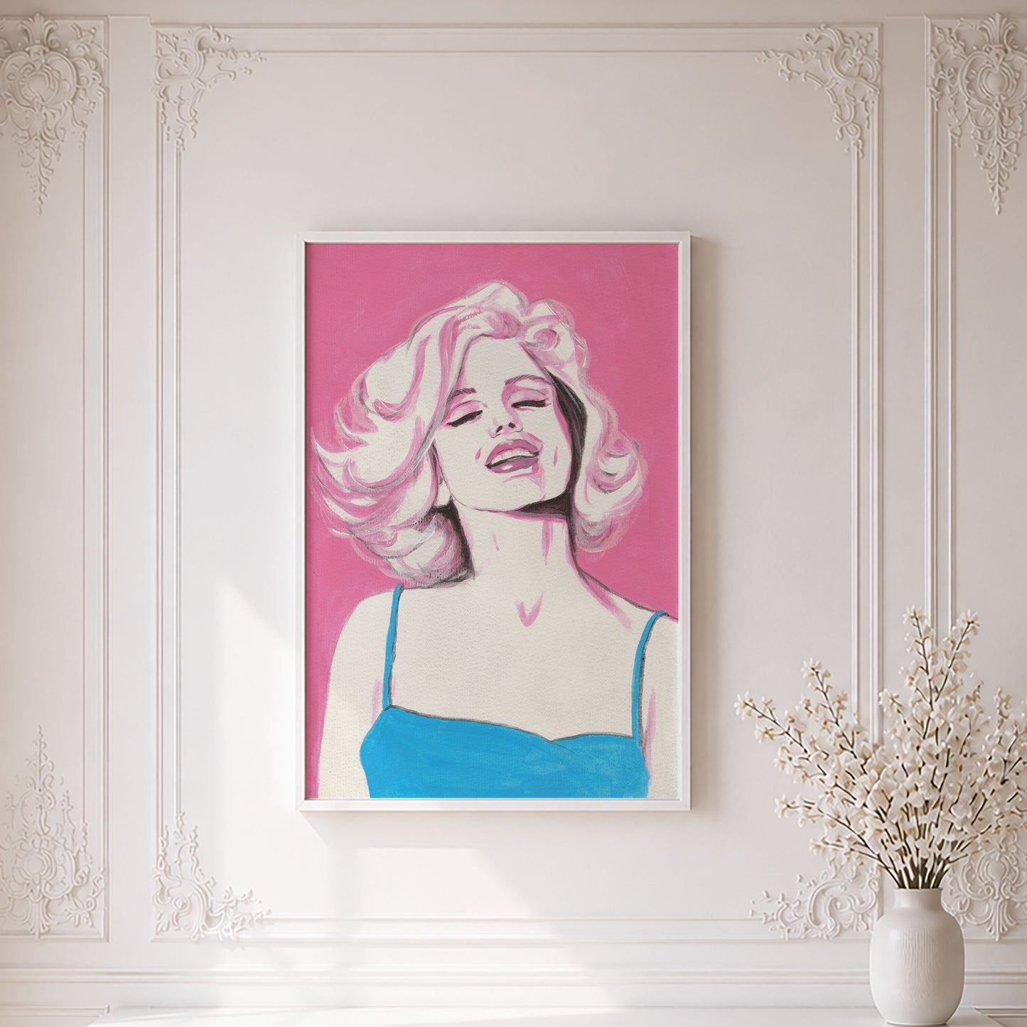 Marilyn Monroe. Museum Framed Print