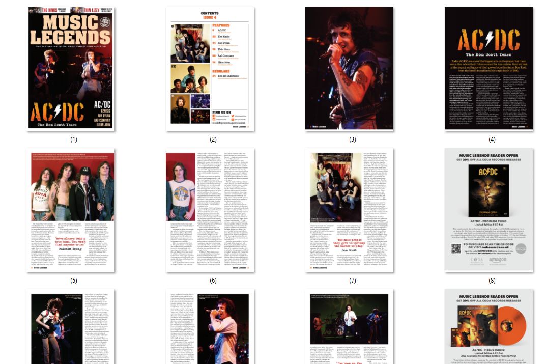 ACDC, ENG magazine, Cover, DIGITAL LISTING, Instant Download