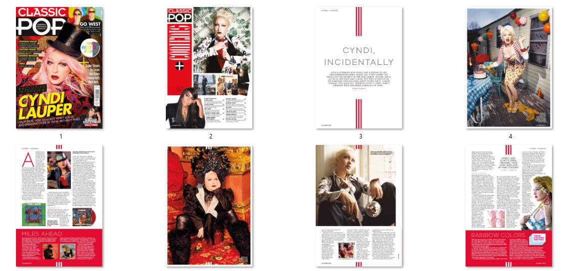 Cyndi L, ENG magazine, Cover, DIGITAL LISTING, Instant Download