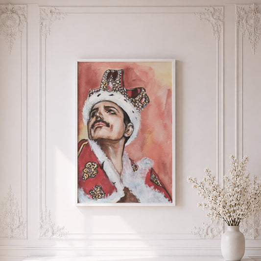Freddie Mercury | Framed Fine Art Print