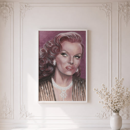 Jane Russell. Museum Framed Print