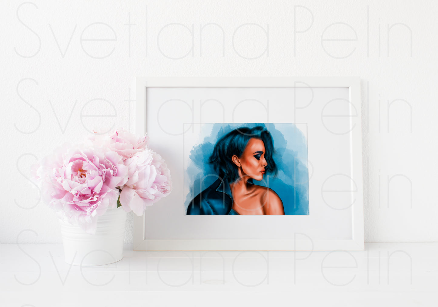 Keira Knightley, ART PRINT Signed by Artist