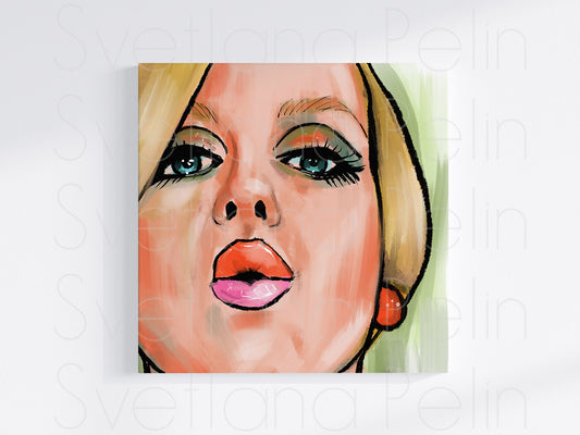 Twiggy, Printable Art, INSTANT DOWNLOAD