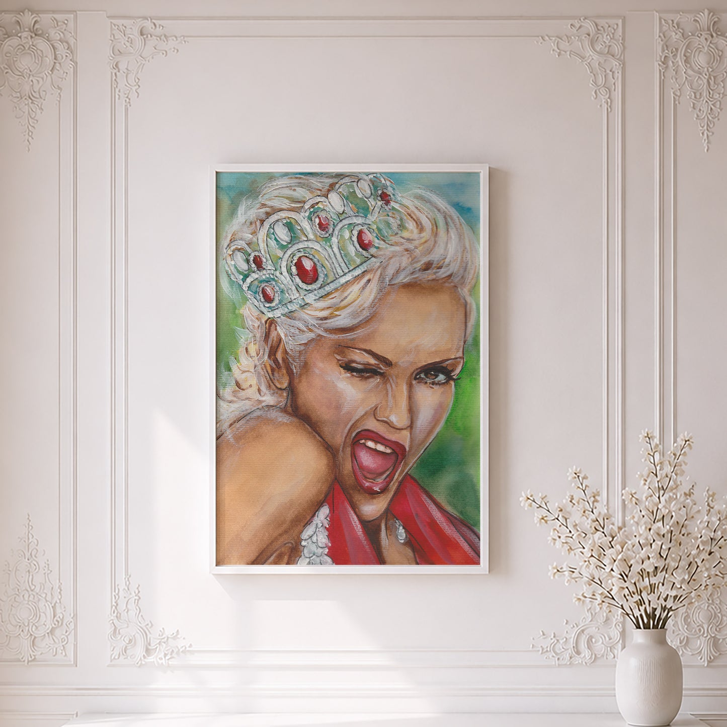 Gwen Stefani | Framed Fine Art Print
